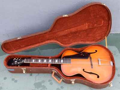 1964 Epiphone Zenith A622 Sunburst top, Walnut-Stained back / sides READ