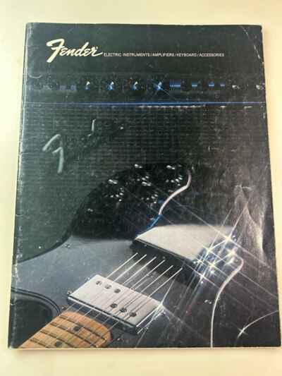 Original Fender AmplifiersCatalog FAST SHIPPING WOWWWWW!!!