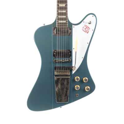 Used Gibson Custom 1963 Firebird V with Maestro Ultra Light Aged - Pelham Blue