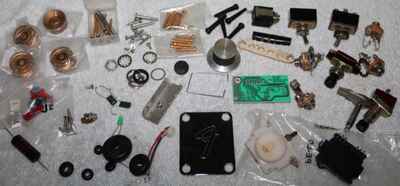 VINTAGE LOT OF FENDER GUITAR MISCELLANEOUS PARTS