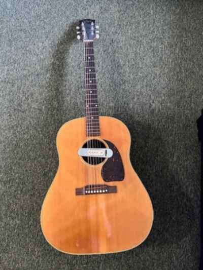 vintage 1954 Gibson J50 acoustic guitar