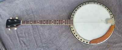 Vintage 4 String  Closed Back  /  Resonator  Banjo