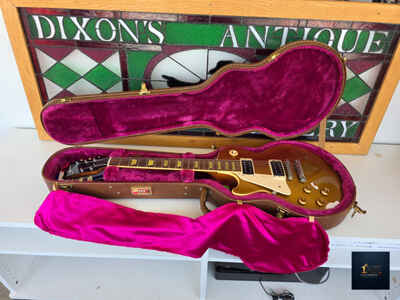 1994 Gibson Les Paul Classic 1960 Goldtop Lefty w /  Case & Docs ?? USA Made