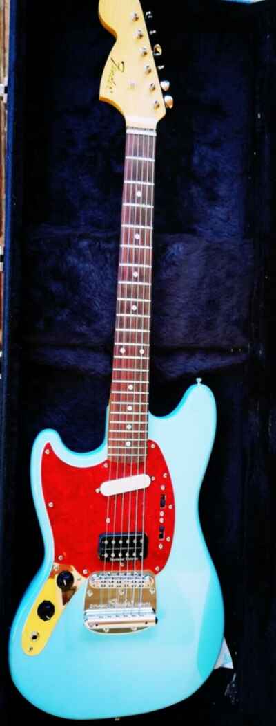 Chitarra elettrica left handed Fender mustang kurt cobain signature