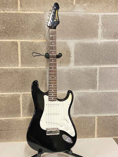 Vintage Vantage VIE-10 / BK Black Strat Style MII Electric Guitar! AO1078421
