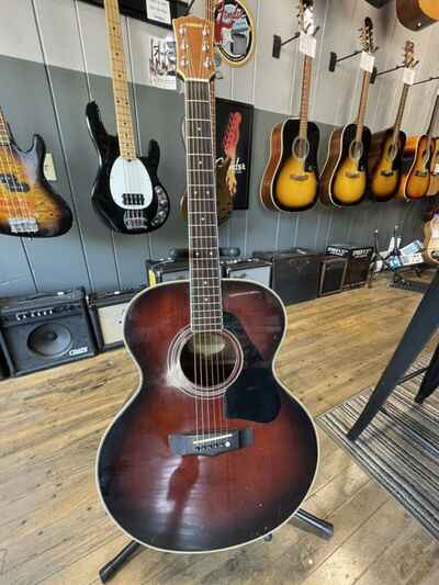 1980??s Yamaha CJ818SB Jumbo Acoustic Guitar