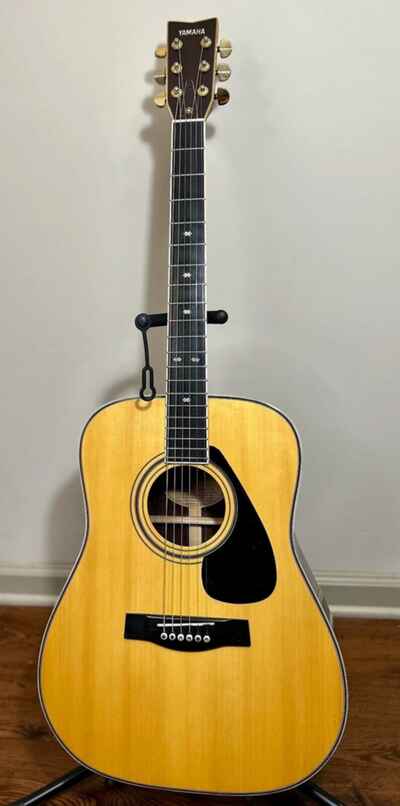 1975 Yamaha L6. Solid Spruce & Solid EIR, made in Hamamatsu, Japan