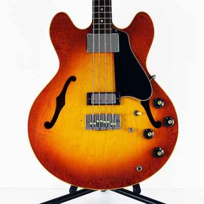 1971 Gibson EB-2D Bass Cherry Sunburst with Original Hardshell Case EB-2