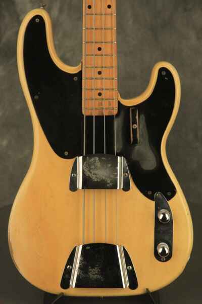 original 1955 Fender Precision Bass Blonde w / Tweed case
