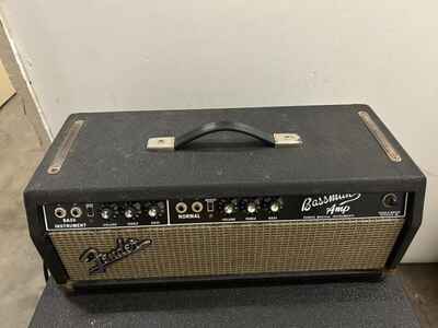 1971 Fender Bassman Tube Amp Head- WORKS VINTAGE Model  AA371