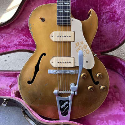 Gibson ES-295 Hollow Body Electric Guitar 1956 - All Gold