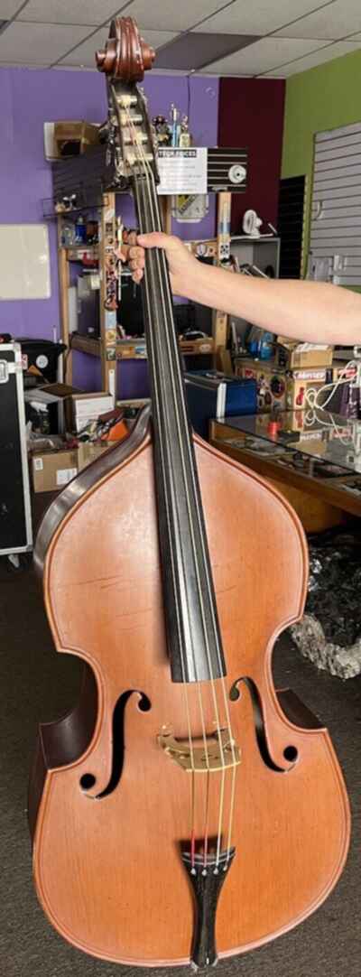 Vintage 1929 Alcoa Aluminum Upright Bass Fiddle