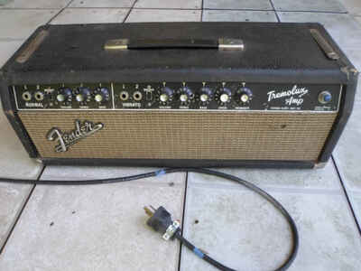 1964 Fender Tremolux Head Just Serviced