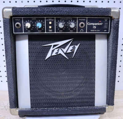Used Vintage Peavey Companion 15 Portable Battery Powered Guitar Amp Works - USA