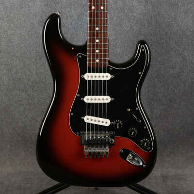 Fender Stratocaster - 1979-1982 - Modified - Refin Red Sunburst - 2nd Hand