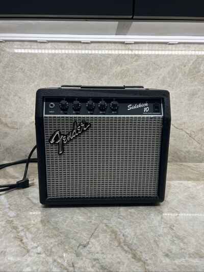 Vintage Fender Sidekick 10 Electric Guitar Amp - Made in Japan 8?? Blue Speaker