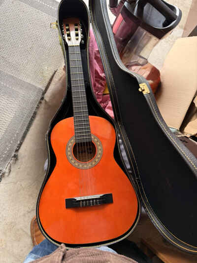 RARE VINTAGE EAGLE E60 HALF-SIZE CLASSICAL ACOUSTIC GUITAR