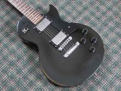 1985 Gibson Les Paul Studio Black / Ebony! Shaw Humbuckers! w / hardshell case