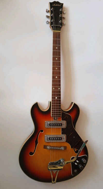 Audition or Teisco vintage guitar hollow body. 339 late 60??s / 70??s Semi Acoustic