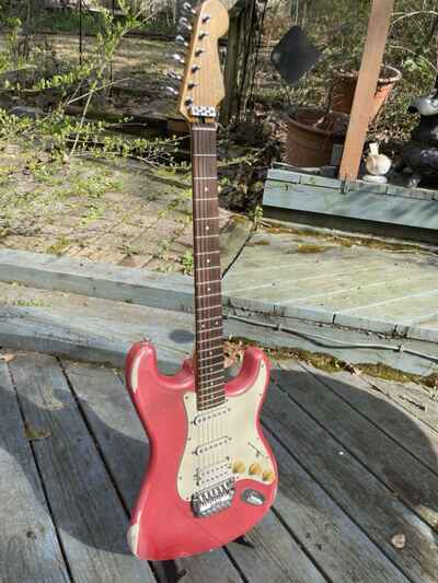 1980??s Fender Contemporary Stratocaster Strat MIJ Japan Vintage Electric Guitar