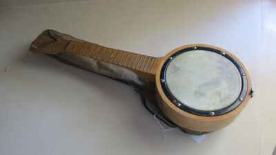 Small Vintage 4 String Banjo- Needs TLC