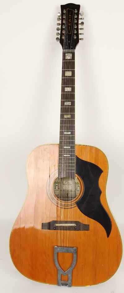 EKO Ranger VII Italian 12 String Acoustic Guitar w / Hard Case