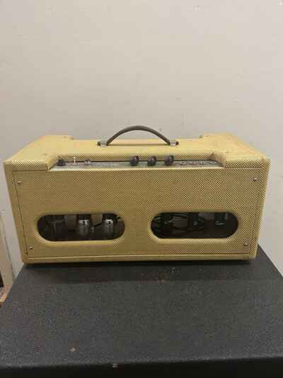 1952 Fender Pro Tweed Tube Amp Head Vintage Rare Works! Serial # 1547