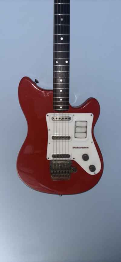 Jolana Futurama Guitar Vintage Fiesta Red 1950s / 1960s WORKING