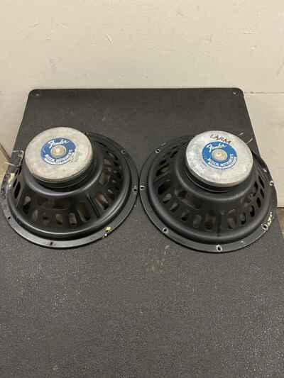 1977 1976  Fender Pyle Twin Reverb 12???? Speakers  Pair  Vintage Works #55