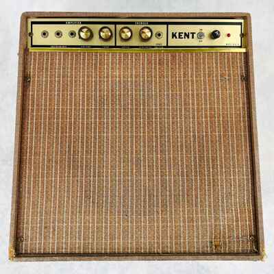 Kent Model 6100 1x12" Combo Guitar Amplifier 1960s - Brown