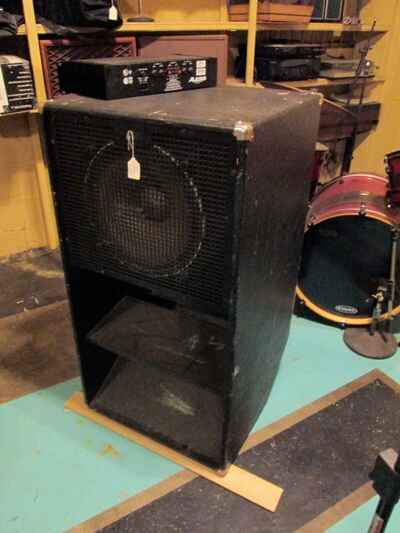 Vintage 60s / 70s Peavey 115 Sub Cabinet PA or Bass  Amplifier LOCAL PICKUP ONLY