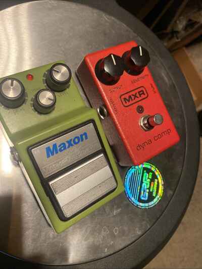 Maxon VOP9 And Mxr Dyna Comp Guitar Pedals