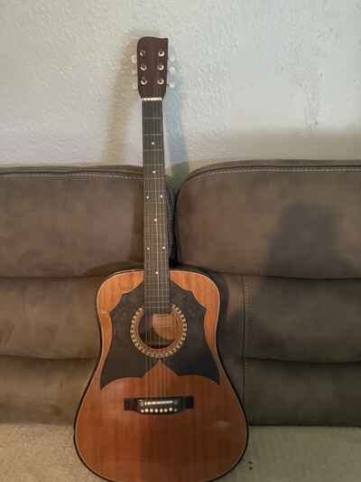 Vintage Korean Made Kay Model K442 Acoustic Guitar