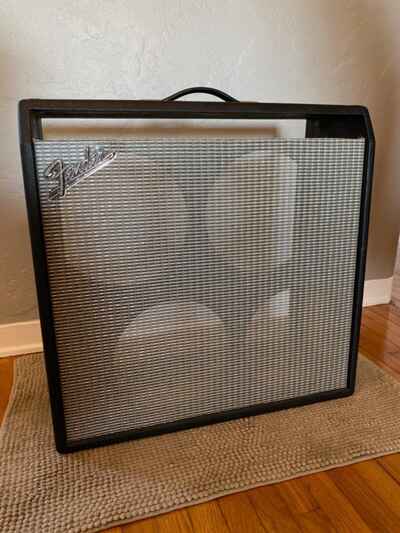 1970s Fender Super cabinet w / Cesar Diaz-Stevie Ray Vaughan baffle. Cabinet only