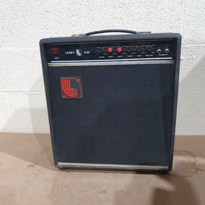 Vintage Laney K30 Black 250-Volt 13-Amp Built-in Speaker Guitar Reverb Amplifier
