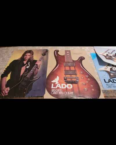 Vintage LADO Guitar Catolog. Rare. IRON Maiden.