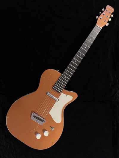 1958 Silvertone U-1 Copper Vintage Electric Guitar
