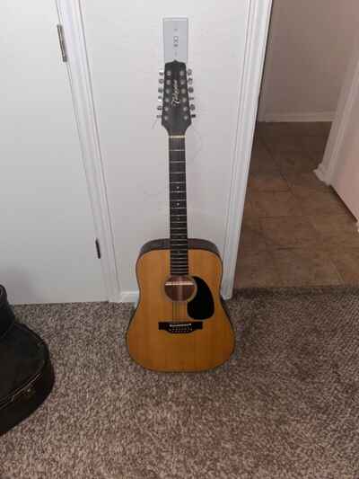Takamine EF-385 electric 12 string guitar 1985