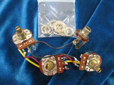 Vintage 1978-80 GIBSON MARAUDER Guitar Wiring Harness 3 pots + jack