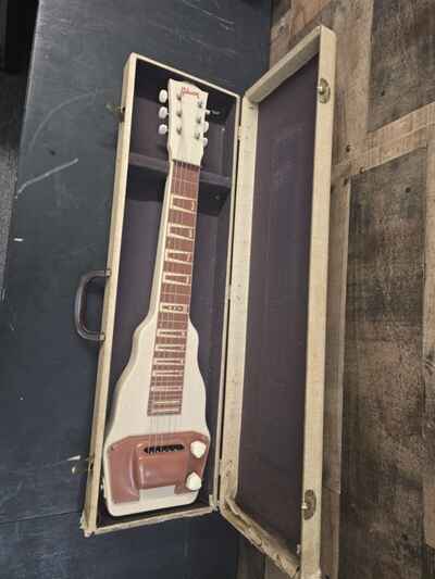 1950s Gibson BR-9 Lap Steel Guitar with Original Hard Shell Case #2