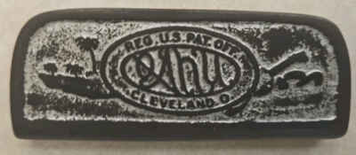 VTG Antique OAHU Pedal Lap Steel Slide Guitar Metal Bar by Cleveland Co OHIO USA
