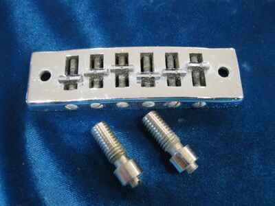 1970s Gibson Bridge + STUDS L6-S Marauder SG ES-325 others Chrome Plate VINTAGE