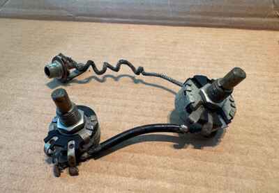 Gibson Vintage 1950 Control Harness Pots Solid Shafts ES-125 150 1951