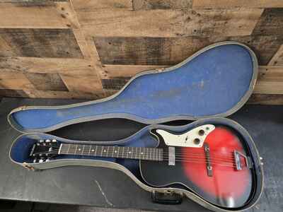 1960s Holiday Harmony Stratotone  Sunburst  Electric guitar 1 PU