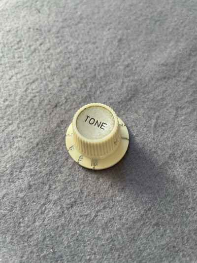 Höfner Framus Klira guitar  / bass Tone pot knob white pekalit 1960s 1970s