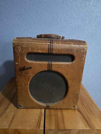 Vintage 1940 Gibson EH-185 Tube Amplifier Great Working Condition