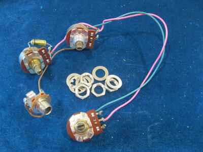 Vintage 1976 GIBSON MARAUDER Guitar Wiring Harness Pots, jack, Rotary Blend Pot