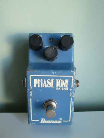 Ibanez PT-909 Phase Tone phaser pedal, Maxon, PH-1R