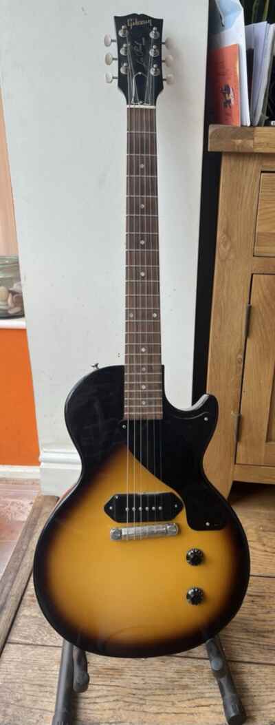 Gibson Les Paul Junior Electric Guitar Vintage Tobacco Burst, Hard Case