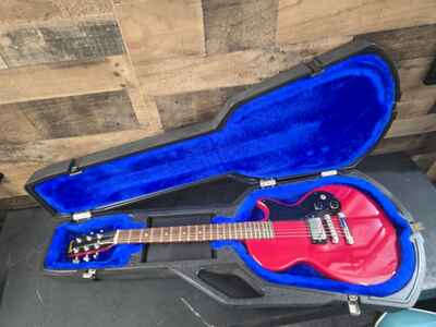 1986 GIBSON LES PAUL MELODY MAKER. Ferrari Red W / Ohsc.